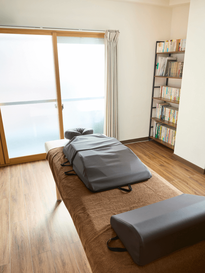 白金高輪　鍼灸マッサージ　施術室